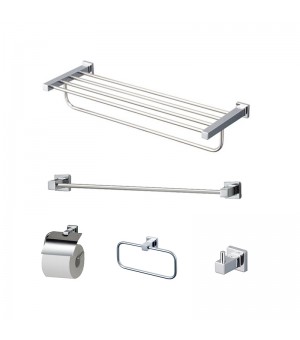 طقم إكسسوار كروم - 5 قطع - صناعة صيني # TOTO-YS408N5C